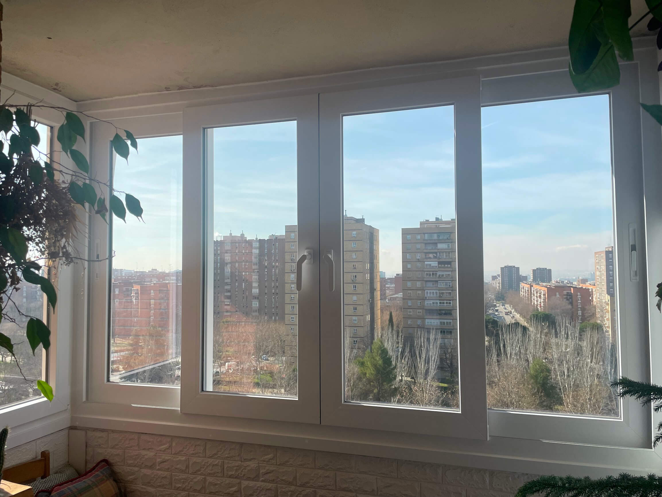 ventana terraza interior
