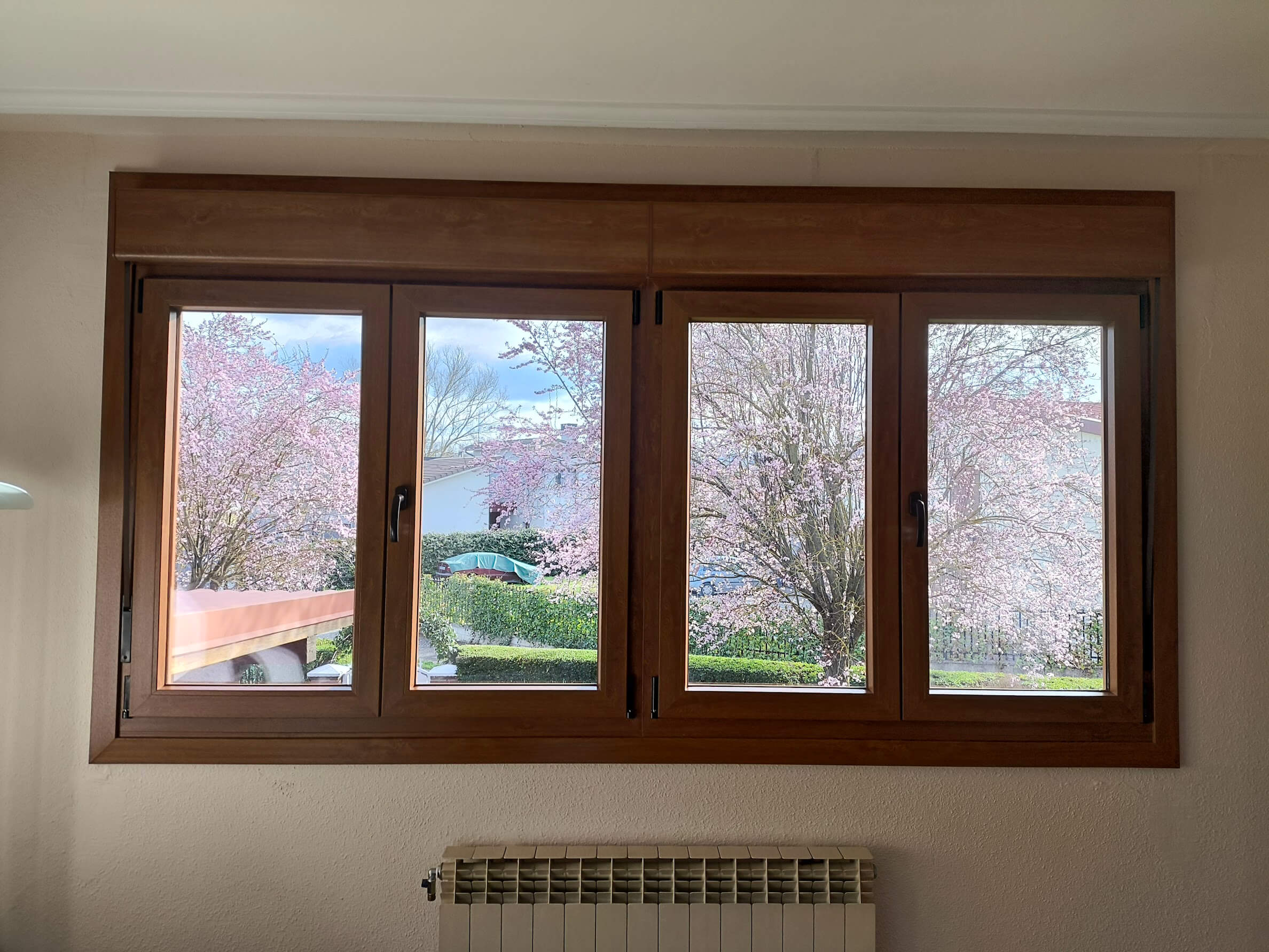 ventanas color embero